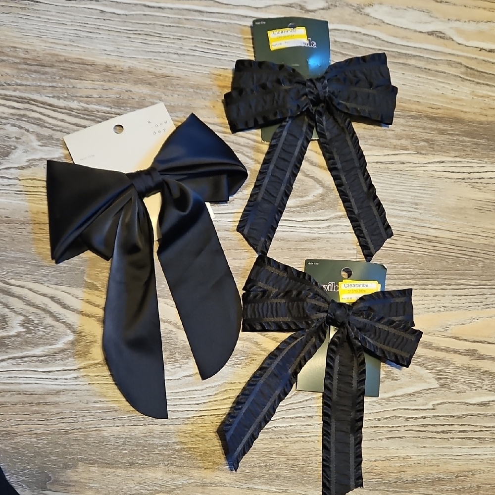 3 Pack Hair Bows